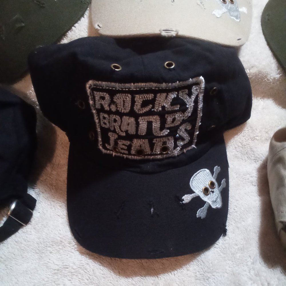 Distressed uni sex hat